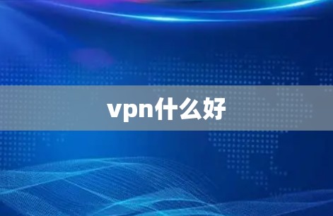 vpn什么好