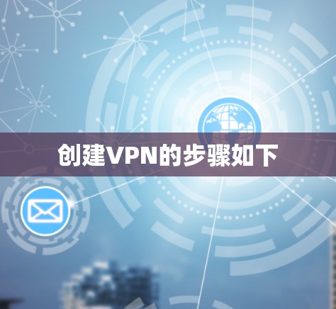 创建VPN的步骤如下