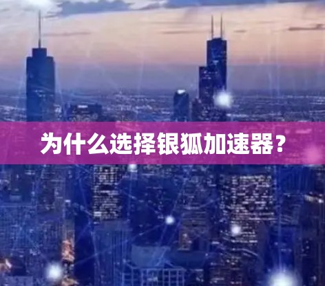 为什么选择银狐加速器？