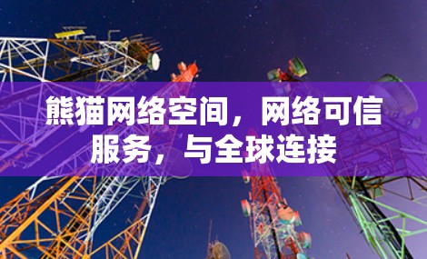 熊猫网络空间，网络可信服务，与全球连接