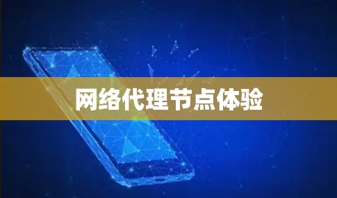 网络代理节点体验