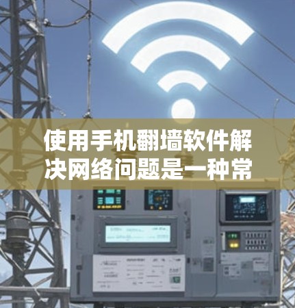 使用手机翻墙软件解决网络问题是一种常见的技术手段，可以帮助在无法访问某些网站或下载时避免网络问题。以下是对使用手机翻墙软件的逐步指南