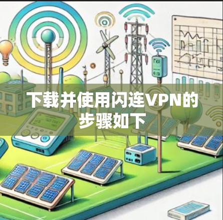下载并使用闪连VPN的步骤如下